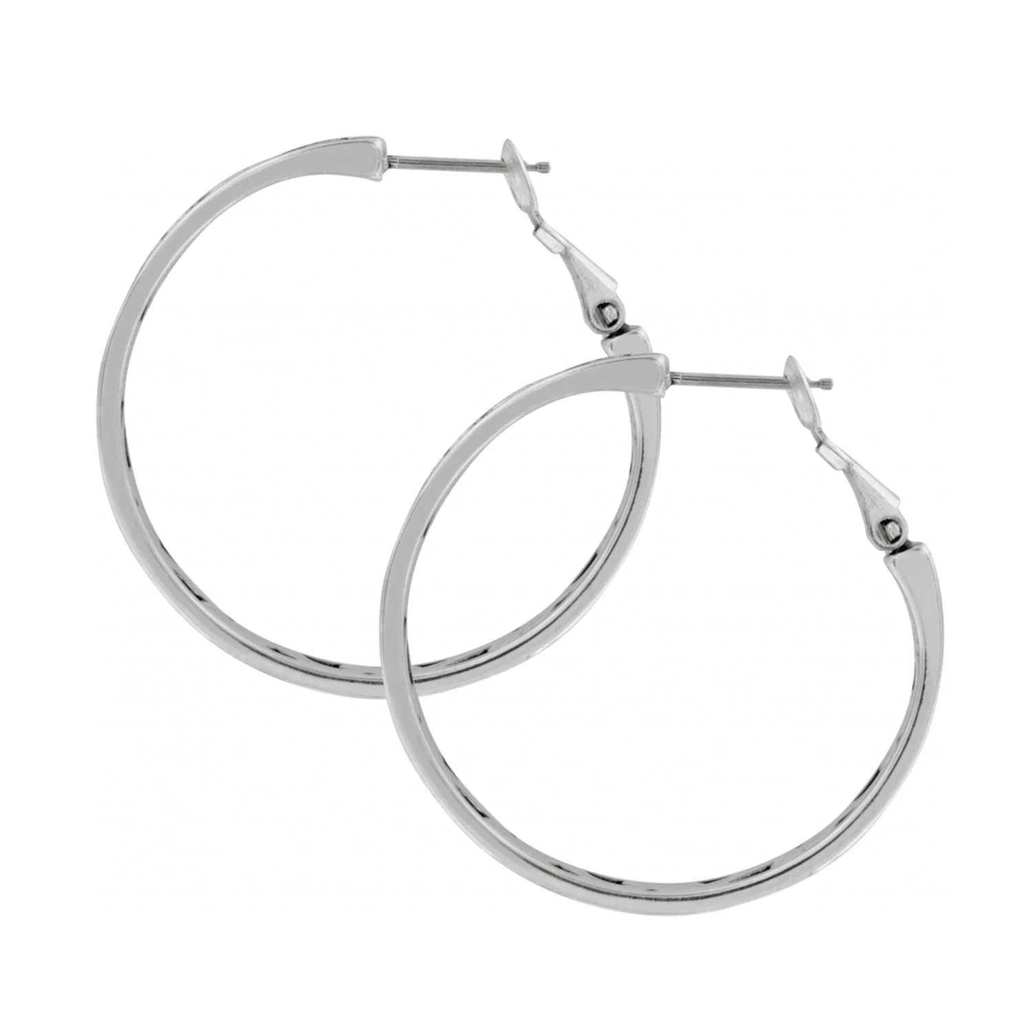 Contempo Medium Hoop Earrings - Image 2
