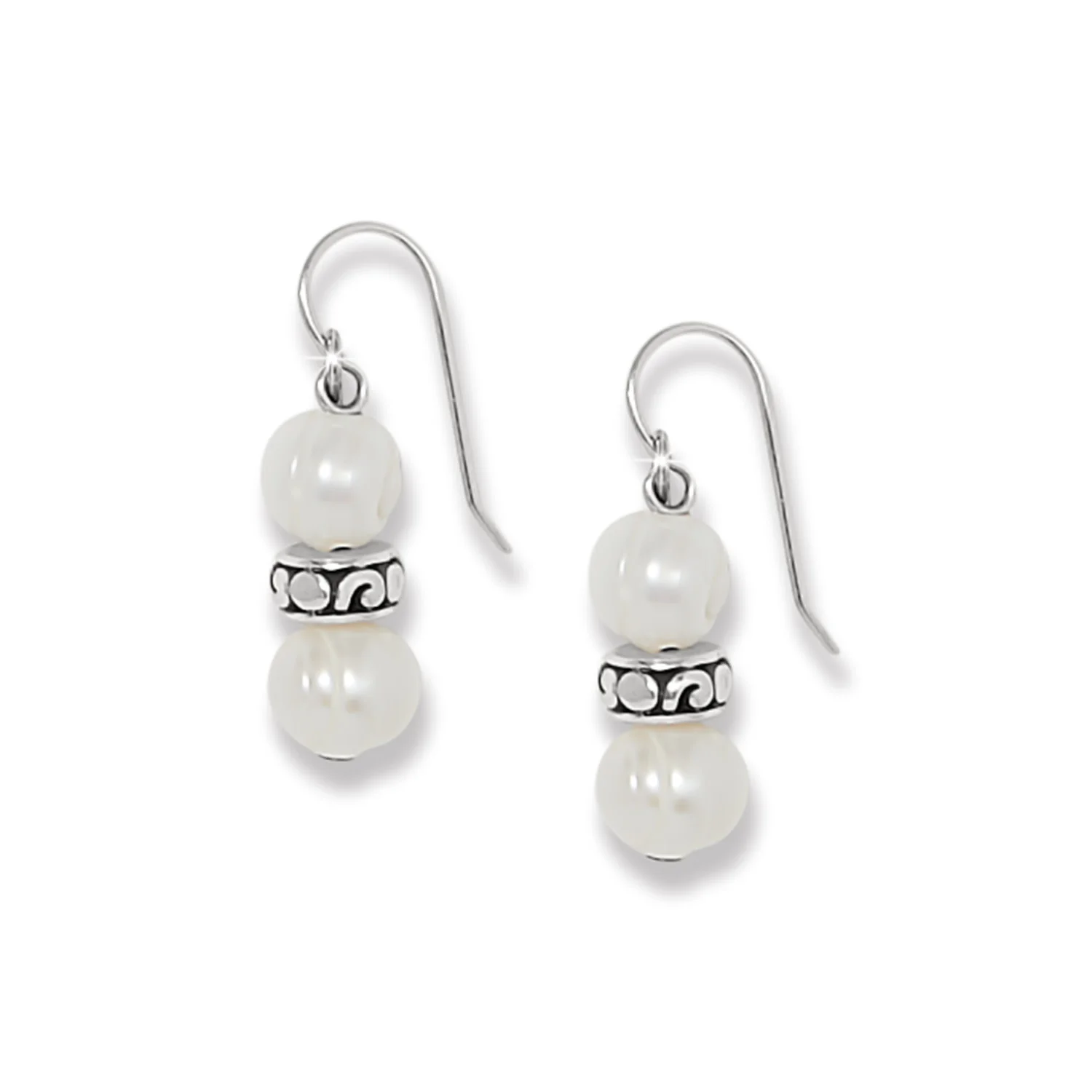 Contempo  Pearl French Wire Earrings