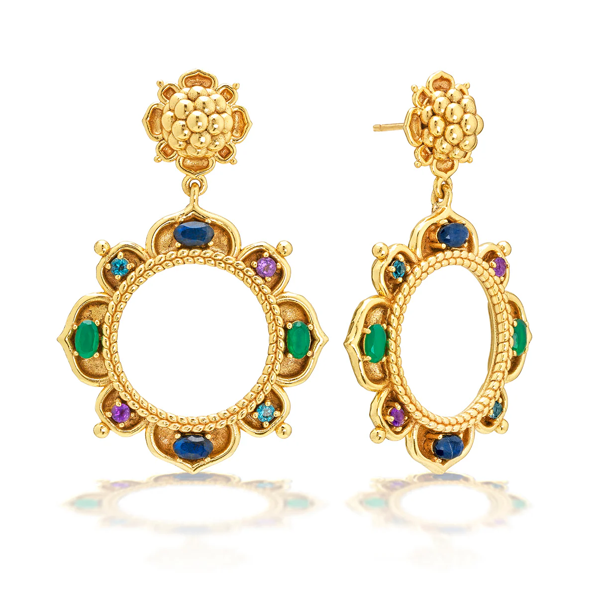 Contessa Dangle Earrings - Multi