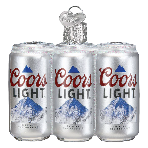 Coors Light Six Pack Ornament - Image 3