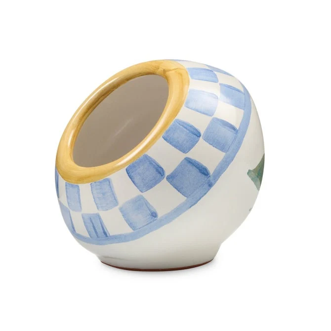 Mackenzie Childs Cheese Gal Salt Cellar - Image 3