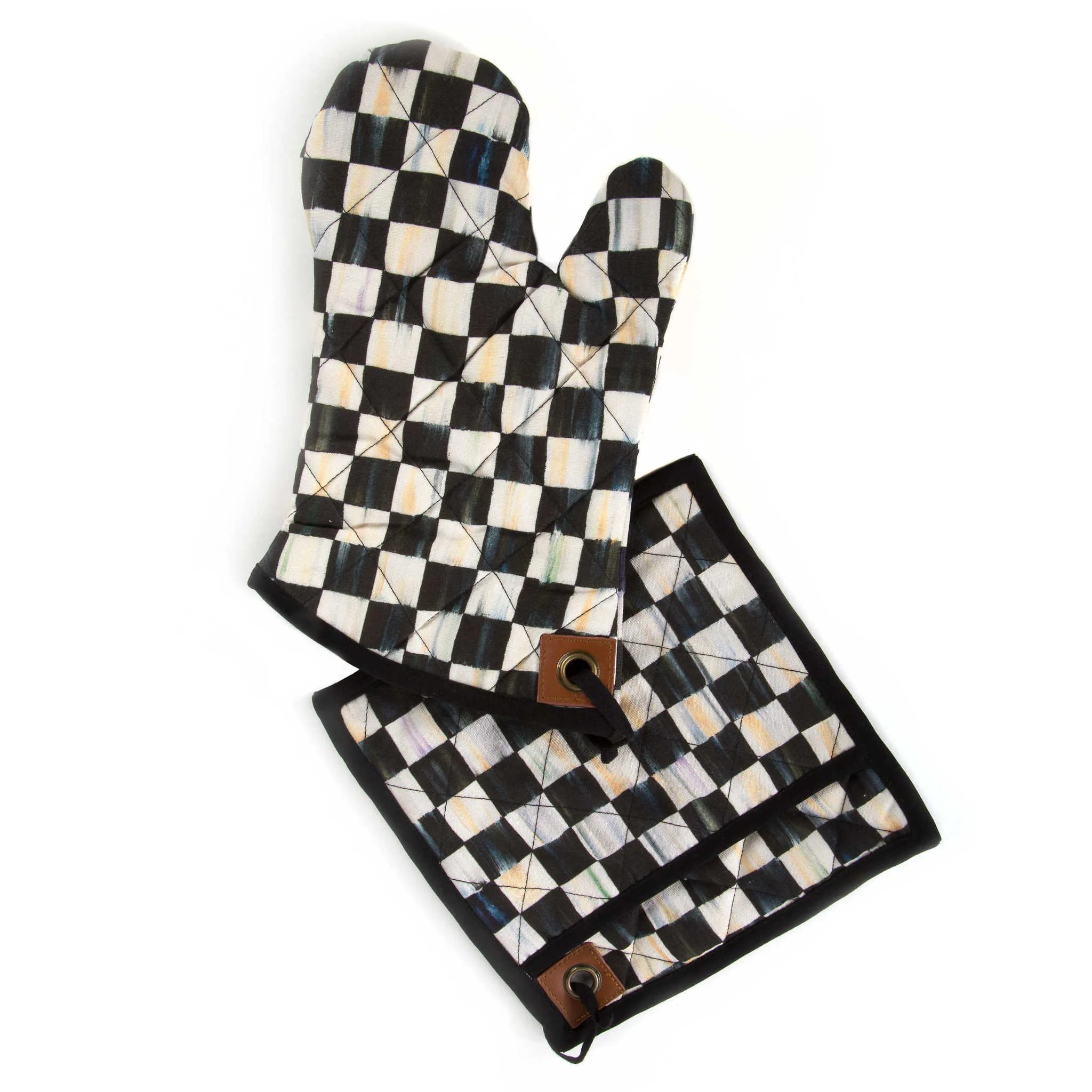 Courtly Check Bistro Oven Mitt - Image 2