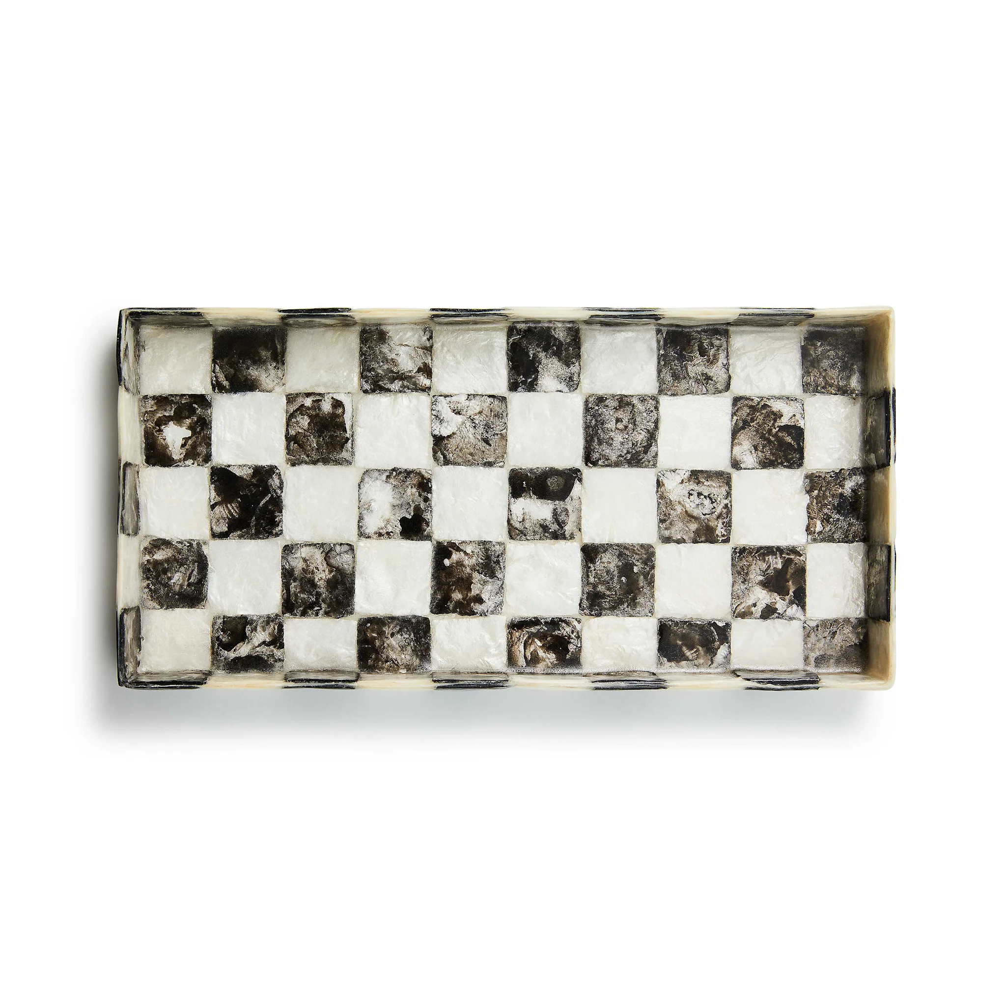 Courtly Check Capiz Vanity Tray - Image 2