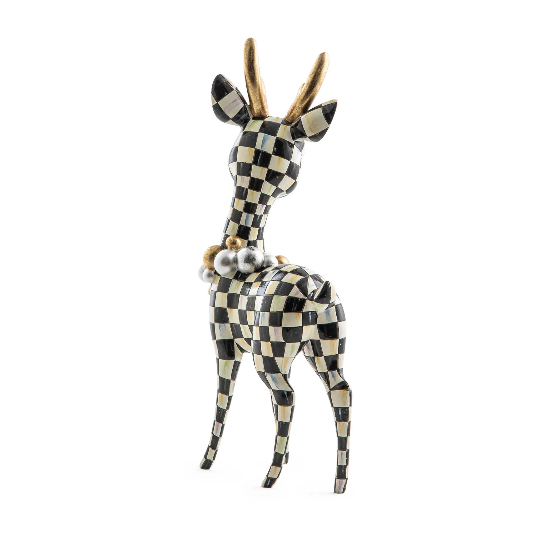 Courtly Check Deary Deer - Gold - Image 2