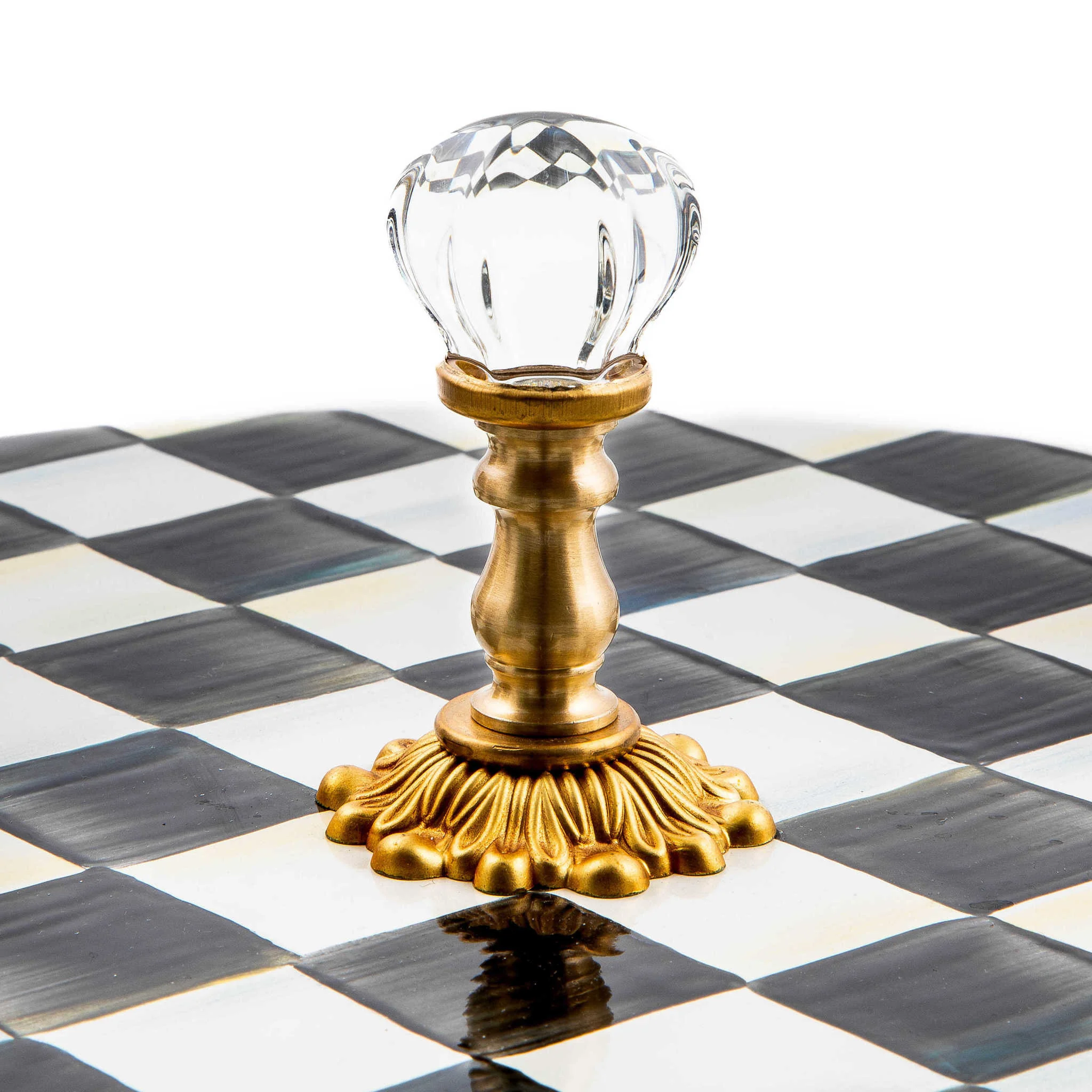 Courtly Check Enamel Cheese Course - Image 3