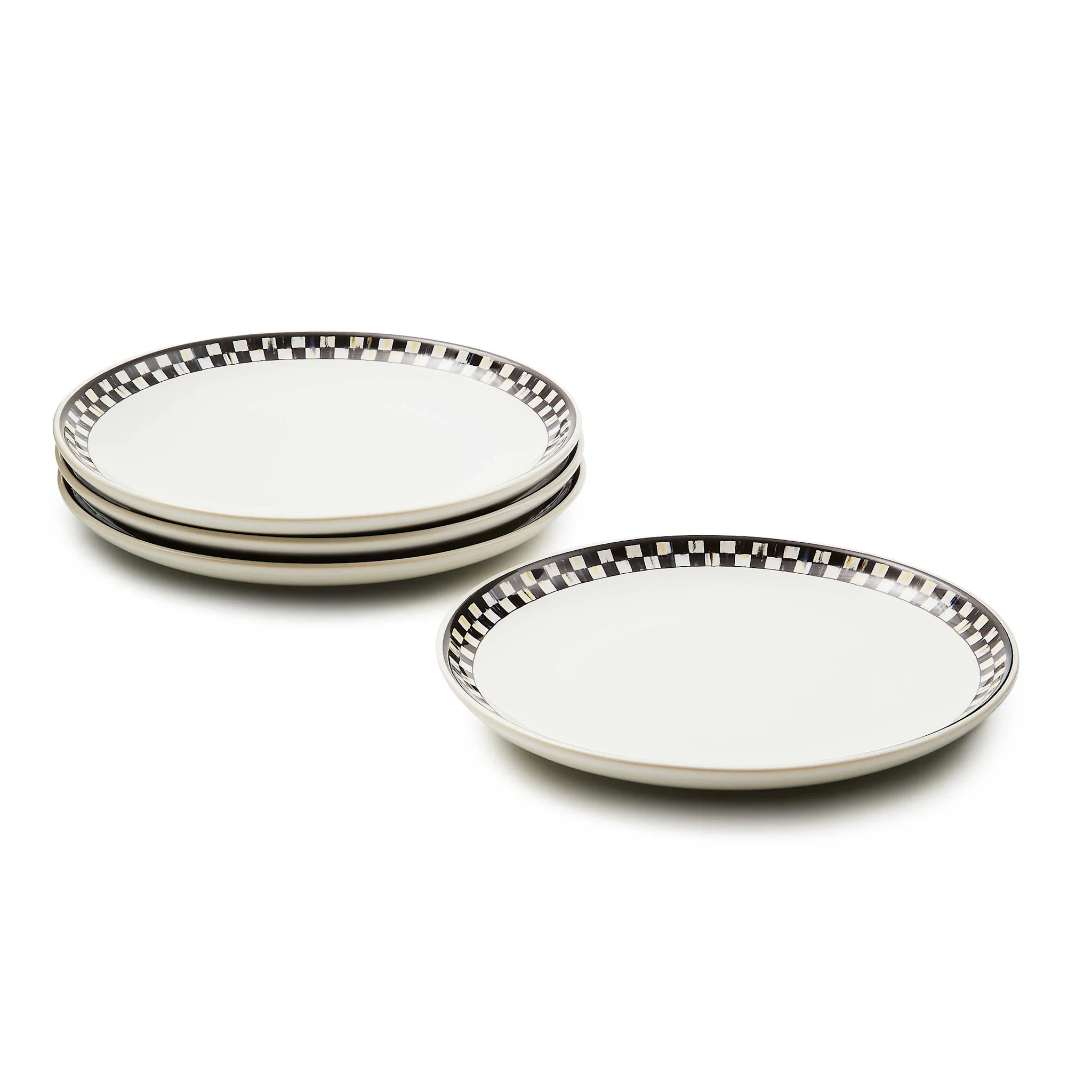 Courtly Check Everyday Lunch Plates - Sold Individually - Image 5