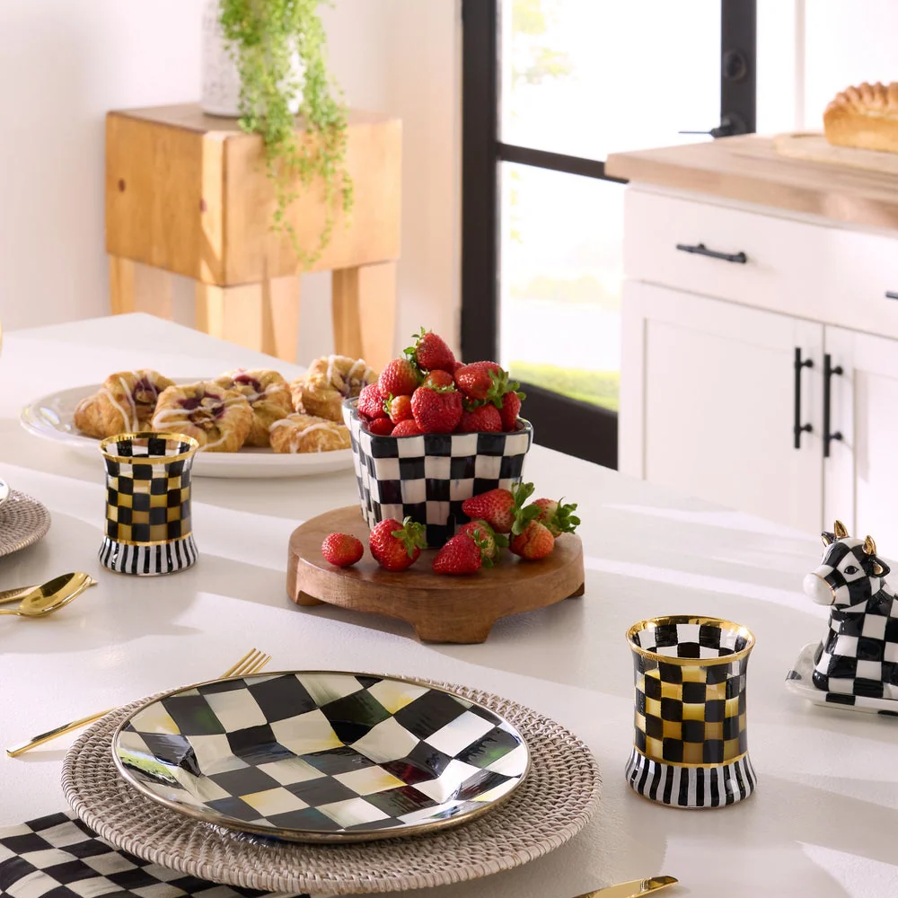 Courtly Check Farmhouse Berry Basket - Image 2