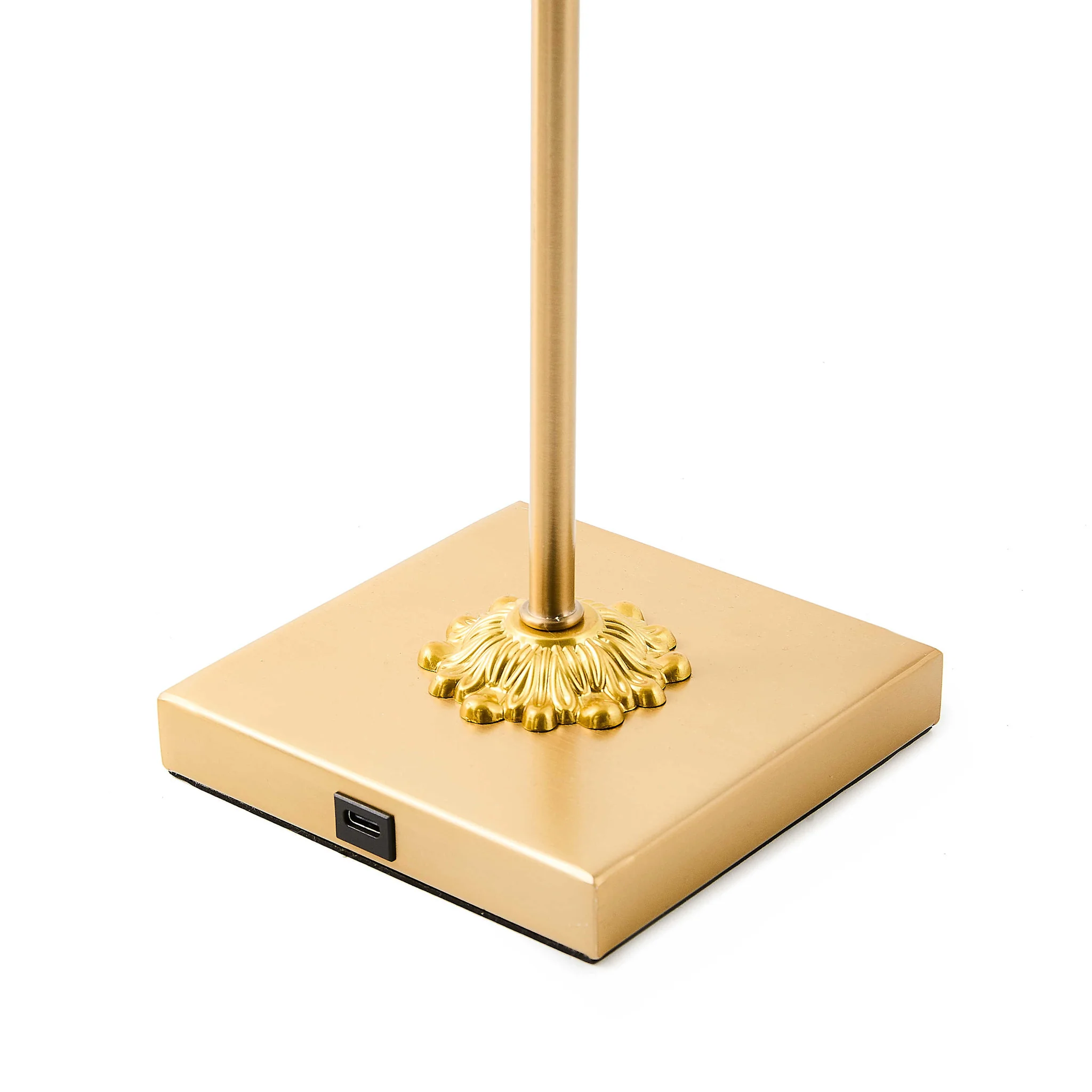 Courtly Check LED Rechargeable Cafe Table Lamp - Image 3