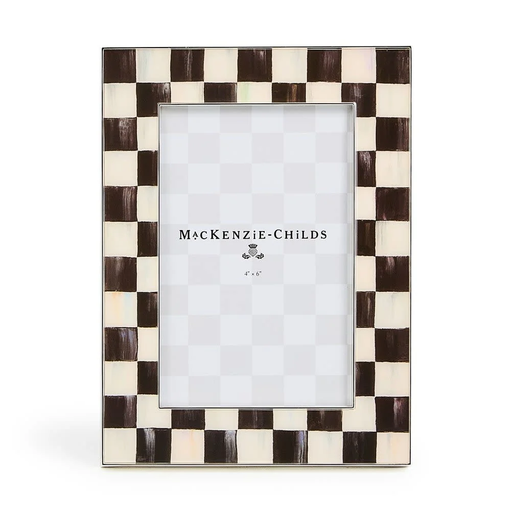 Courtly Check Silver Plated Frame - Image 2