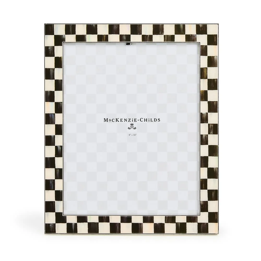 Courtly Check Silver Plated Frame - Image 3