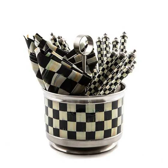 Courtly Check Supper Club Flatware Caddy - Image 2
