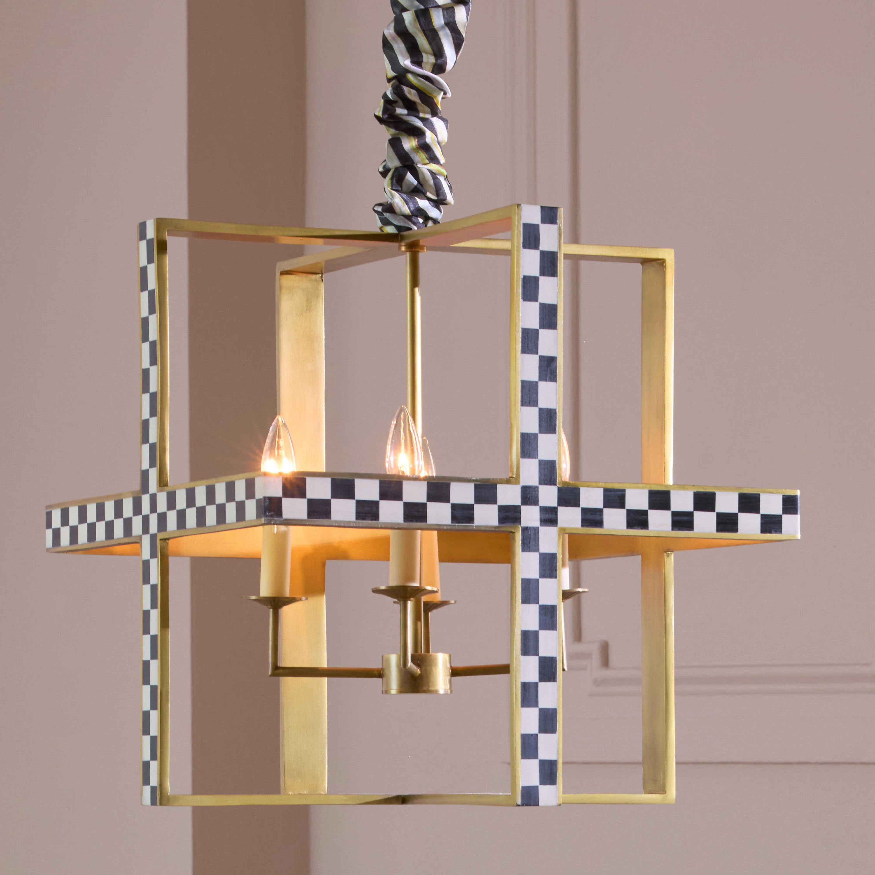 Courtly Cube Chandelier - Image 2