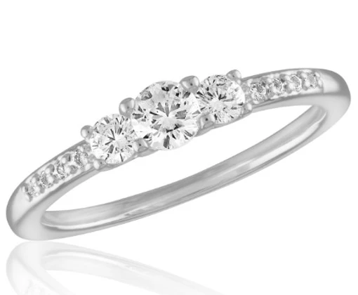 CZ Stack Ring - Image 3