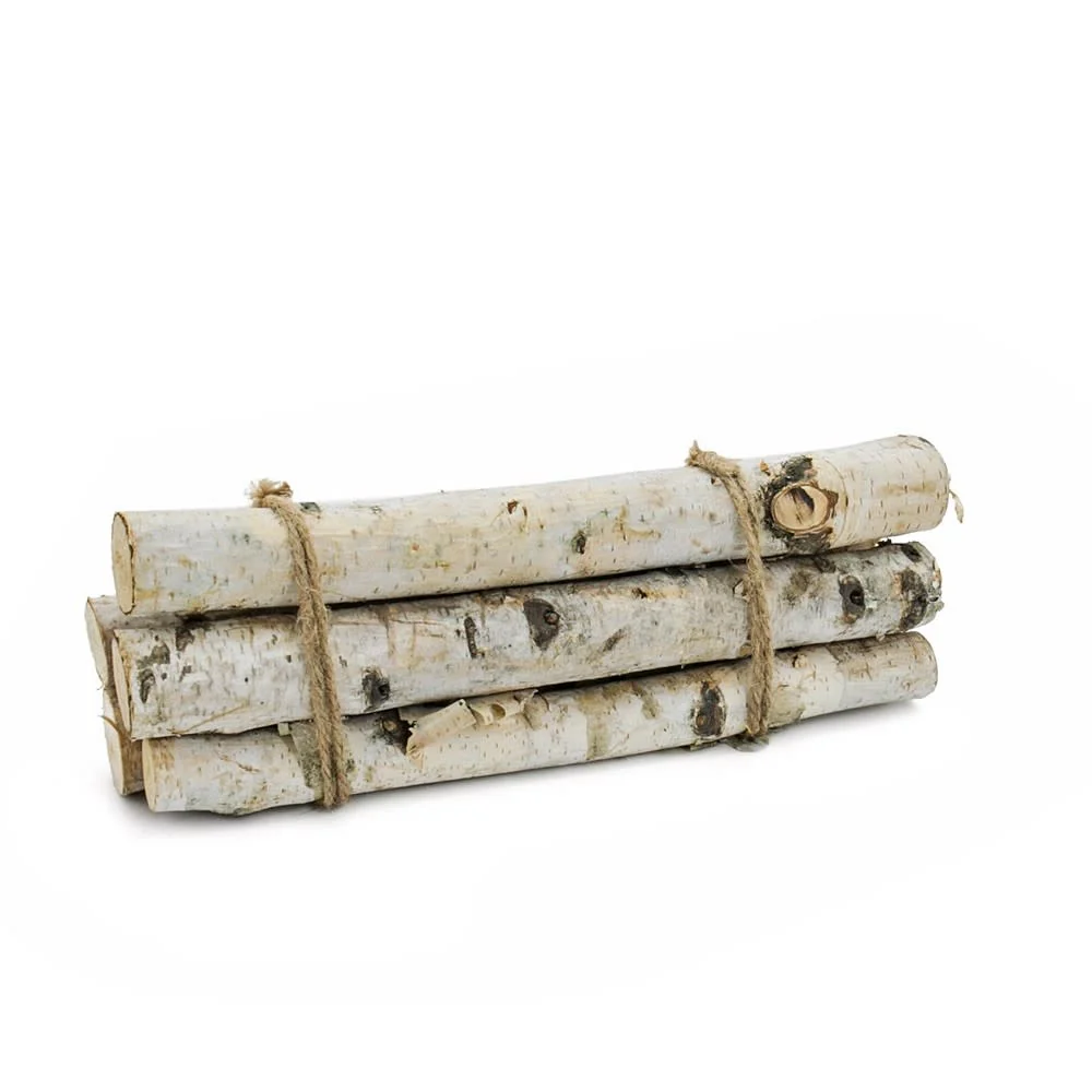 D1.6'' H11.8'' Birch Wood Vase Filler - Image 2
