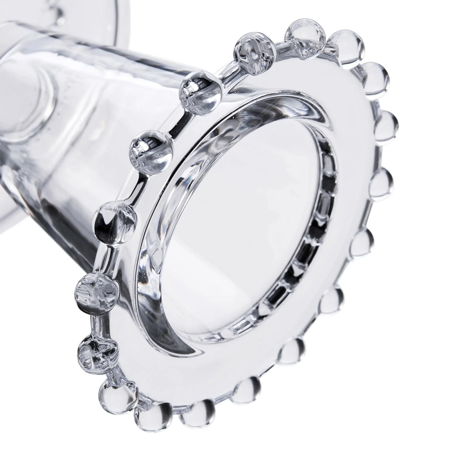 D6" H5.5" Beaded Dessert Bowl - Image 8