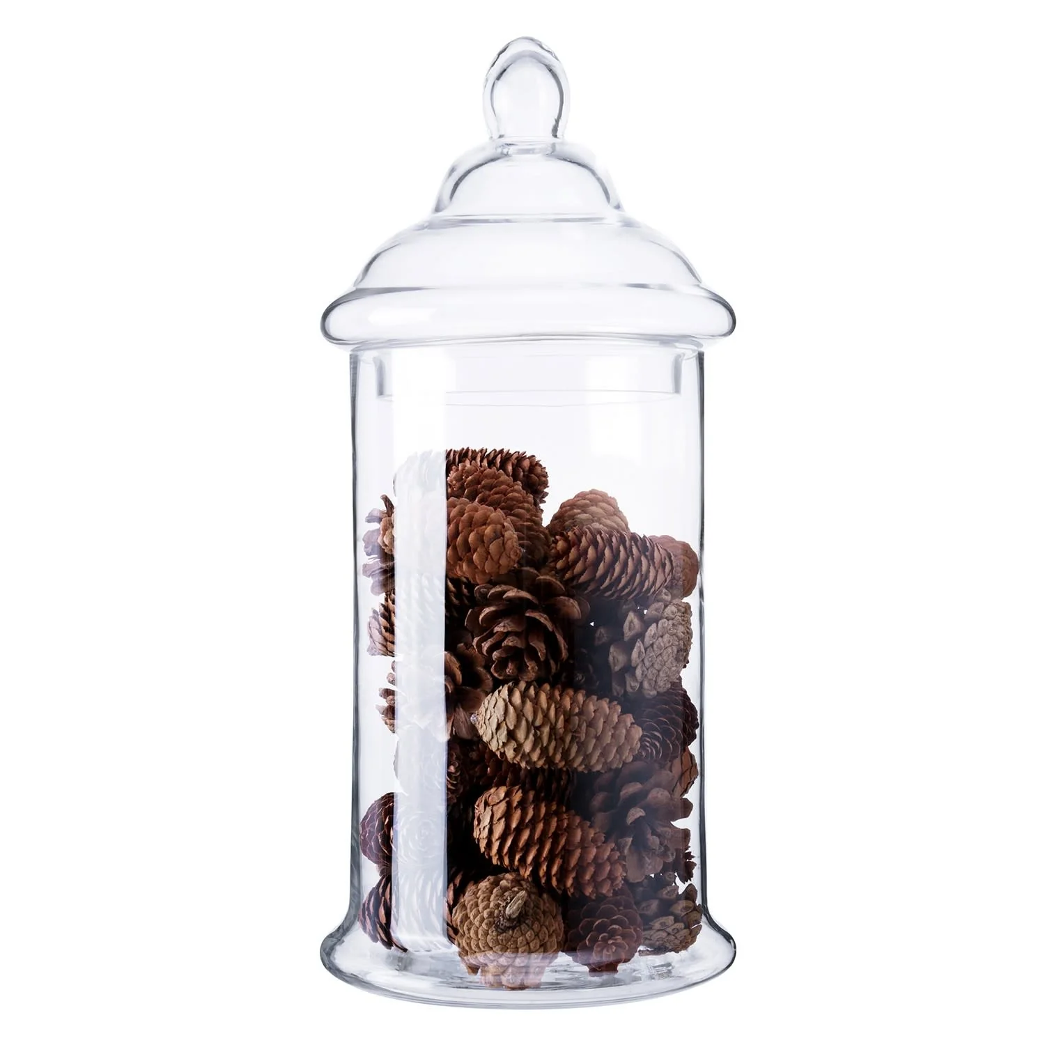 D7.5" H16.5" Clear Jar - Image 4