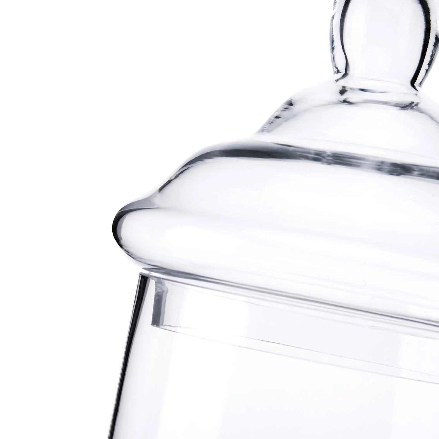 D7.5" H16.5" Clear Jar - Image 6