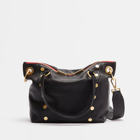 Daniel Medium Leather Satchel Bag - Image 10