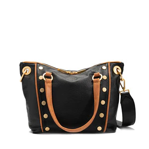Daniel Medium Leather Satchel Bag - Image 8