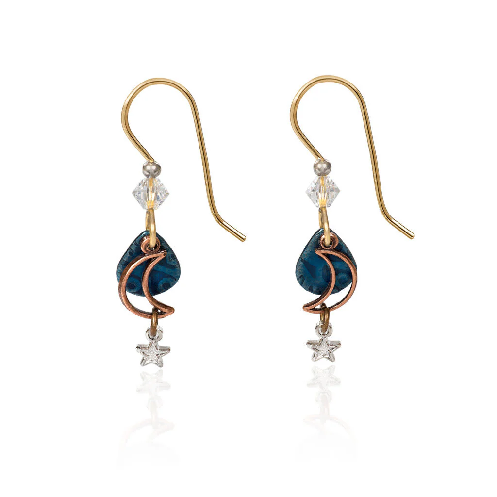 Delicate Sky Cascade Earrings