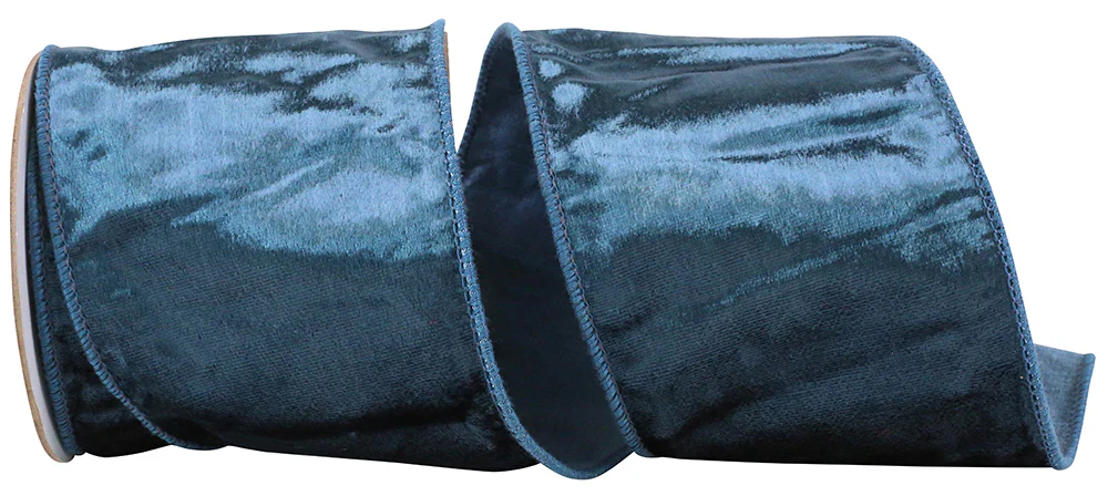 Designer Plush Velvet Elite Wired Edge Ribbon - Image 10