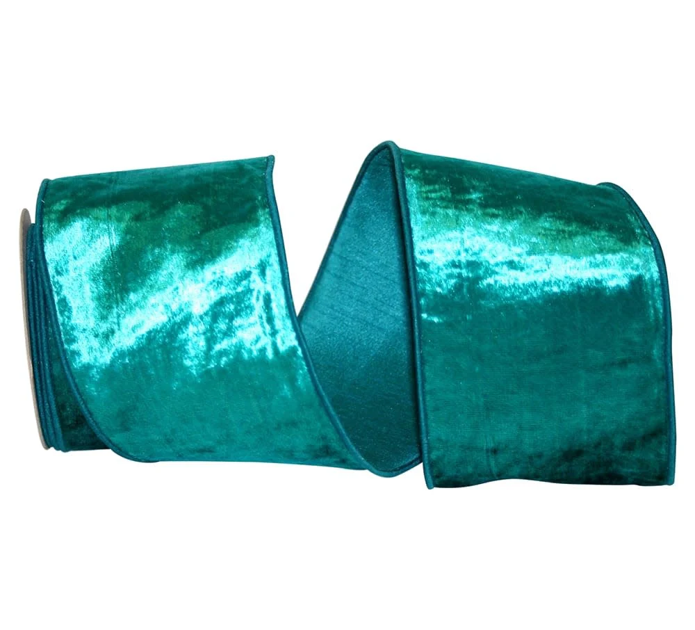 Designer Plush Velvet Elite Wired Edge Ribbon - Image 3