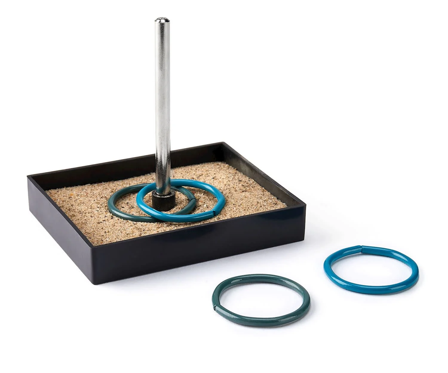 Desktop Finger Ring Toss Game Set - Image 2