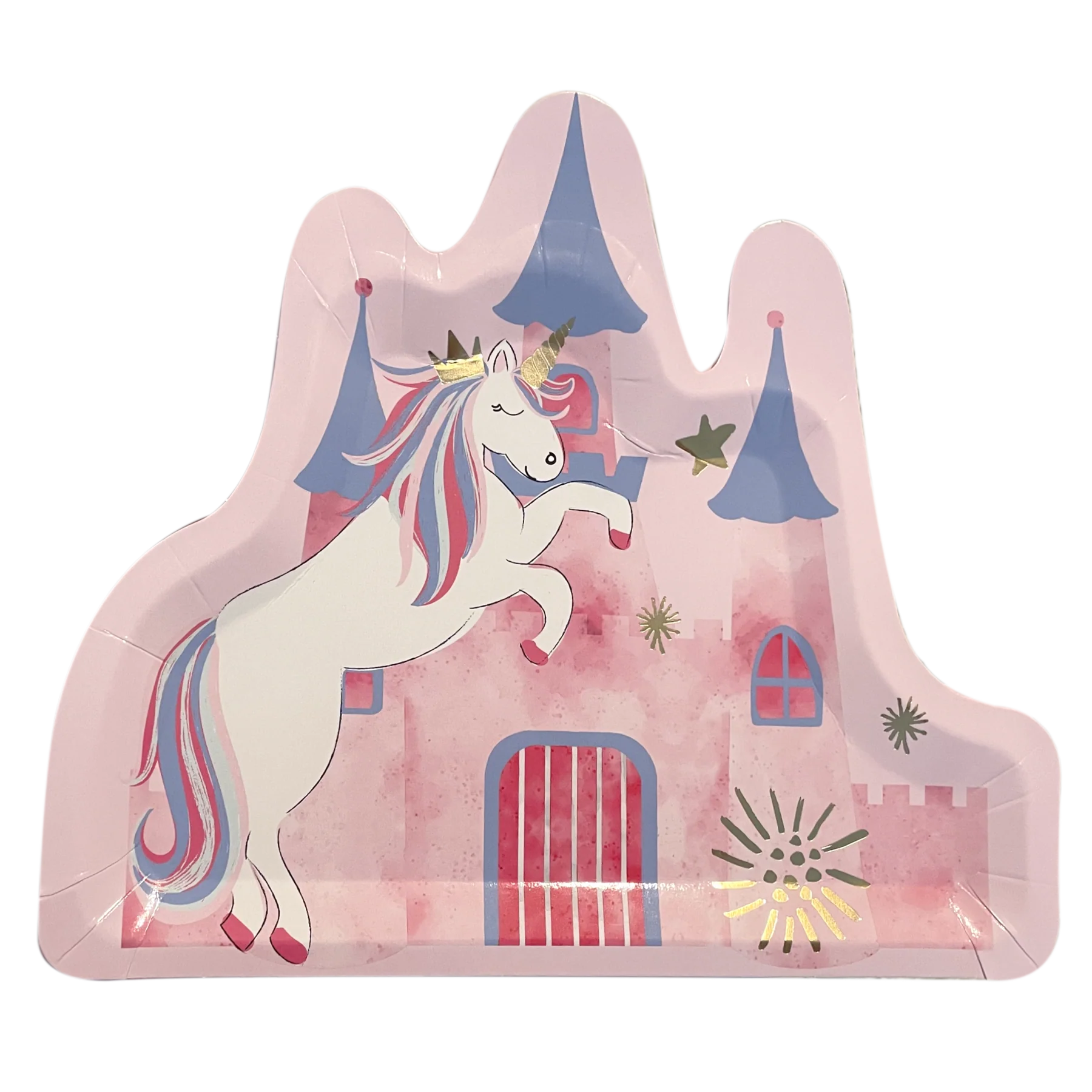 Die-Cut Dreams Come True Dinner Plate