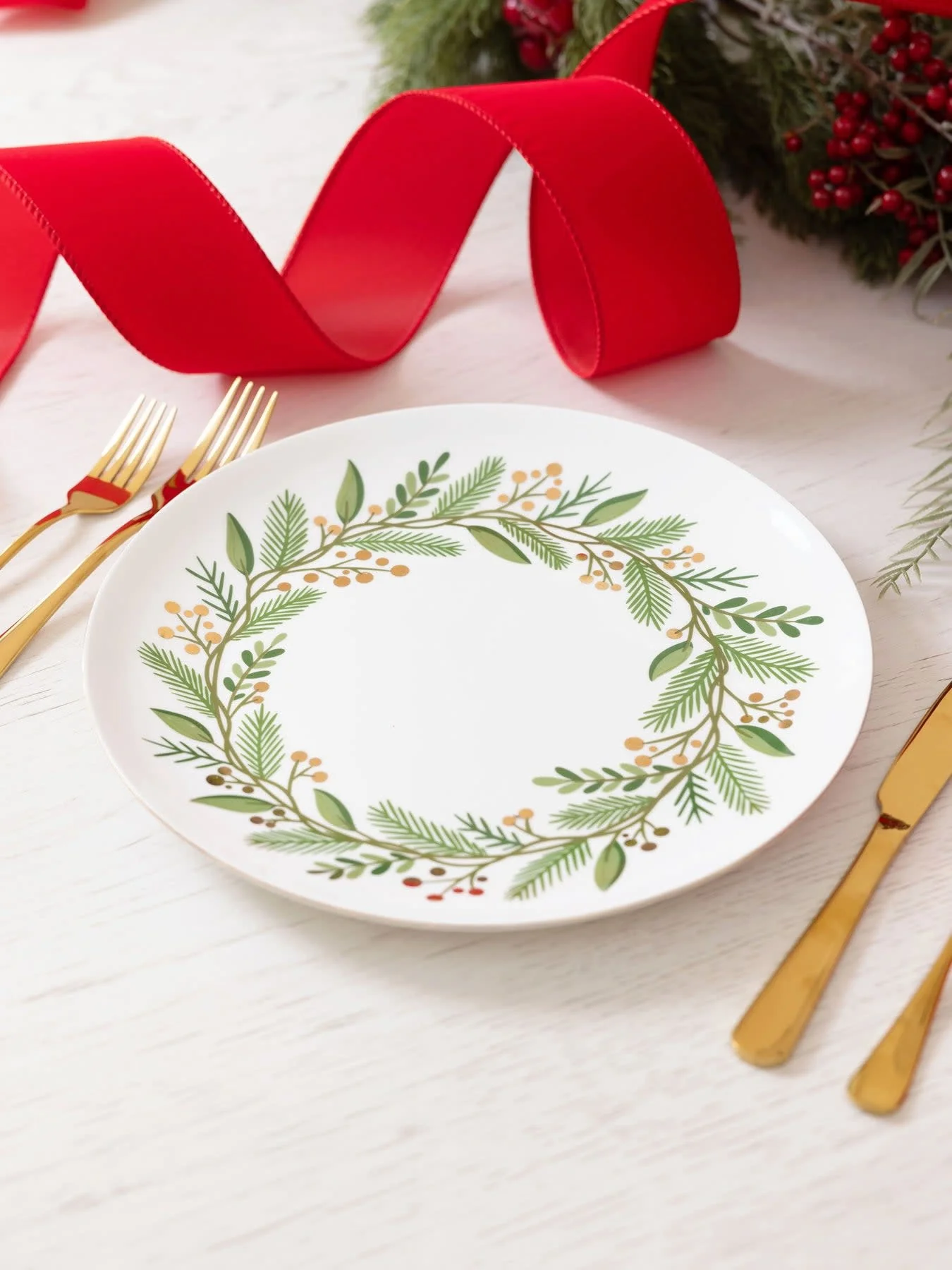Dinner Plate Wreath
