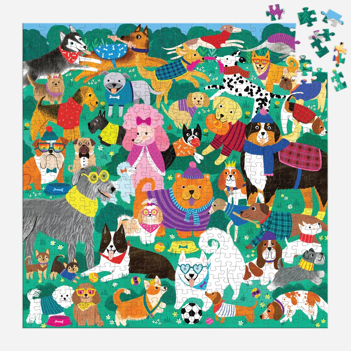 Doggone Days 500 Piece Family Puzzle - Image 3