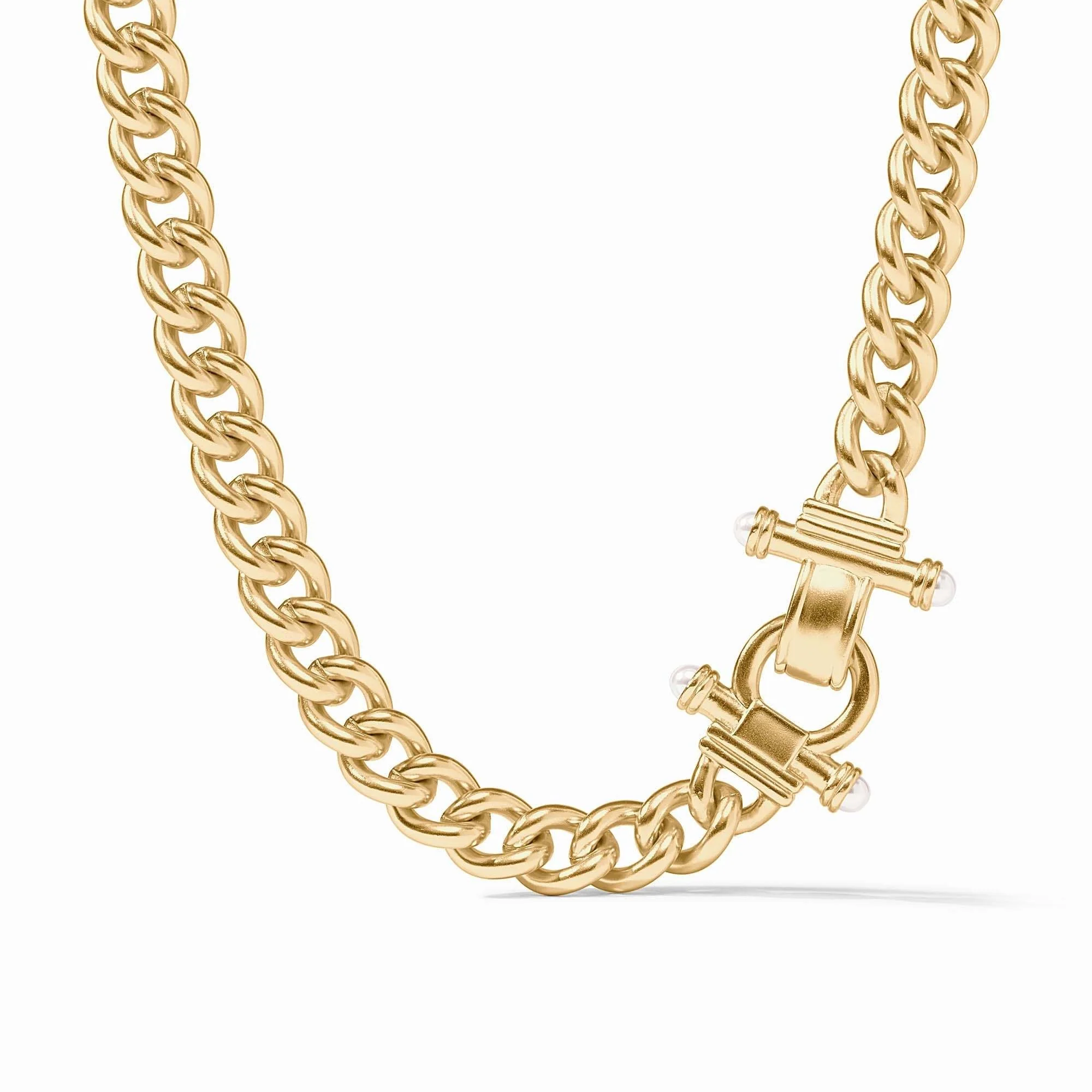 Dolce Demi Link Necklace Pearl