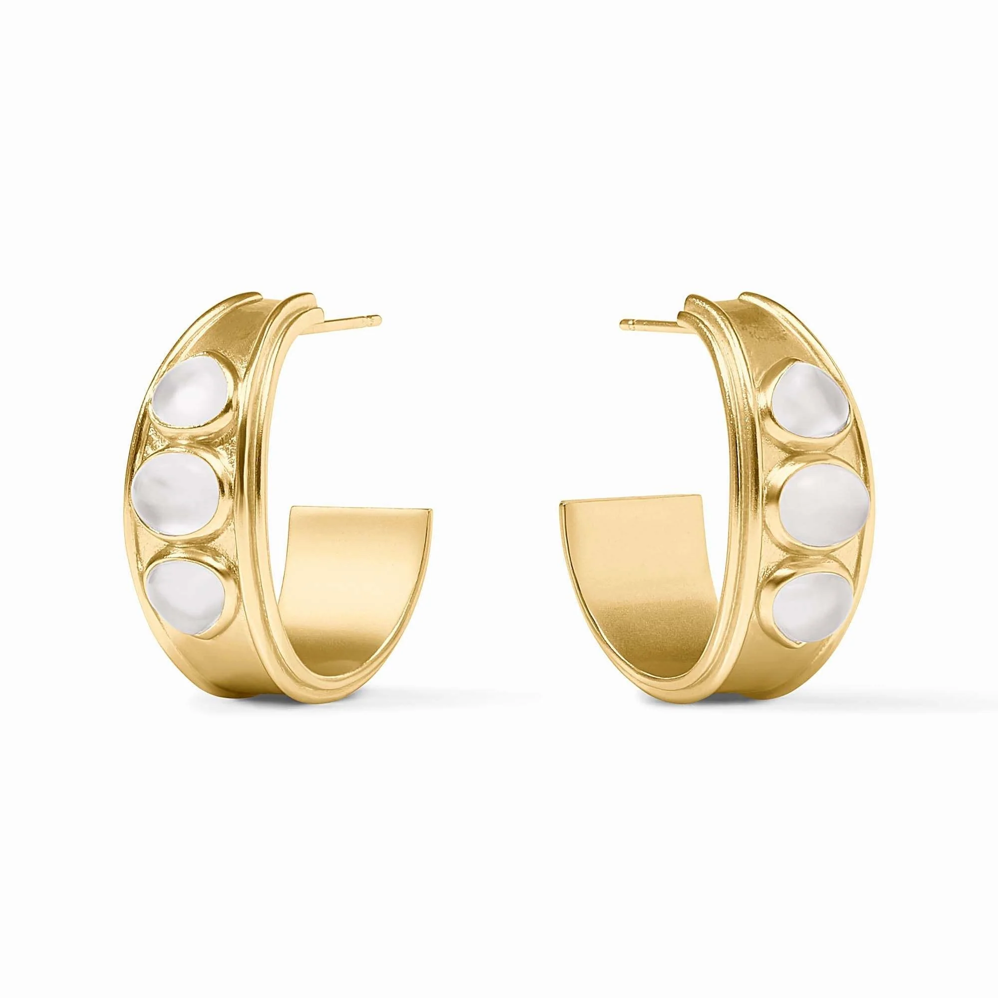 Dolce Stone Hoop - Image 2