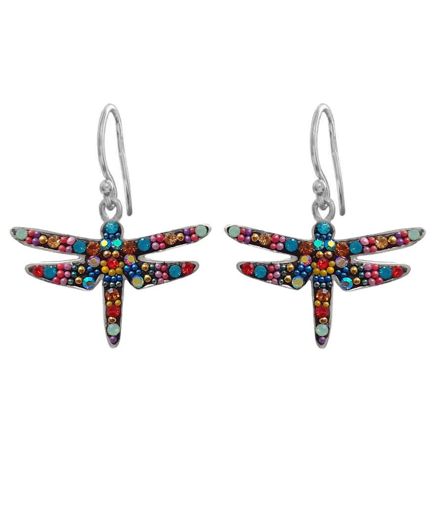Dragonfly Drop Earrings