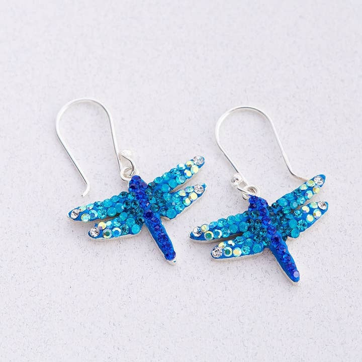 Dragonfly Drop Earrings - Image 4