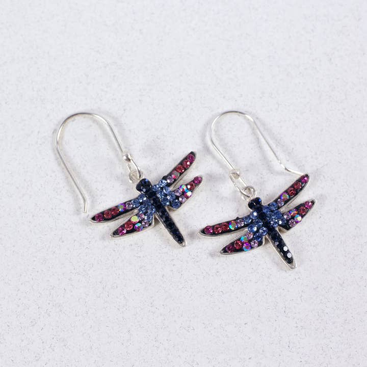 Dragonfly Drop Earrings - Image 8
