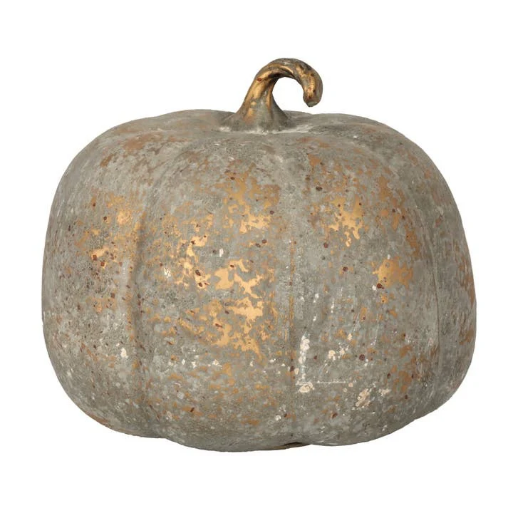 Dusty Finish Glass Pumpkin - Sold Individually - Image 2