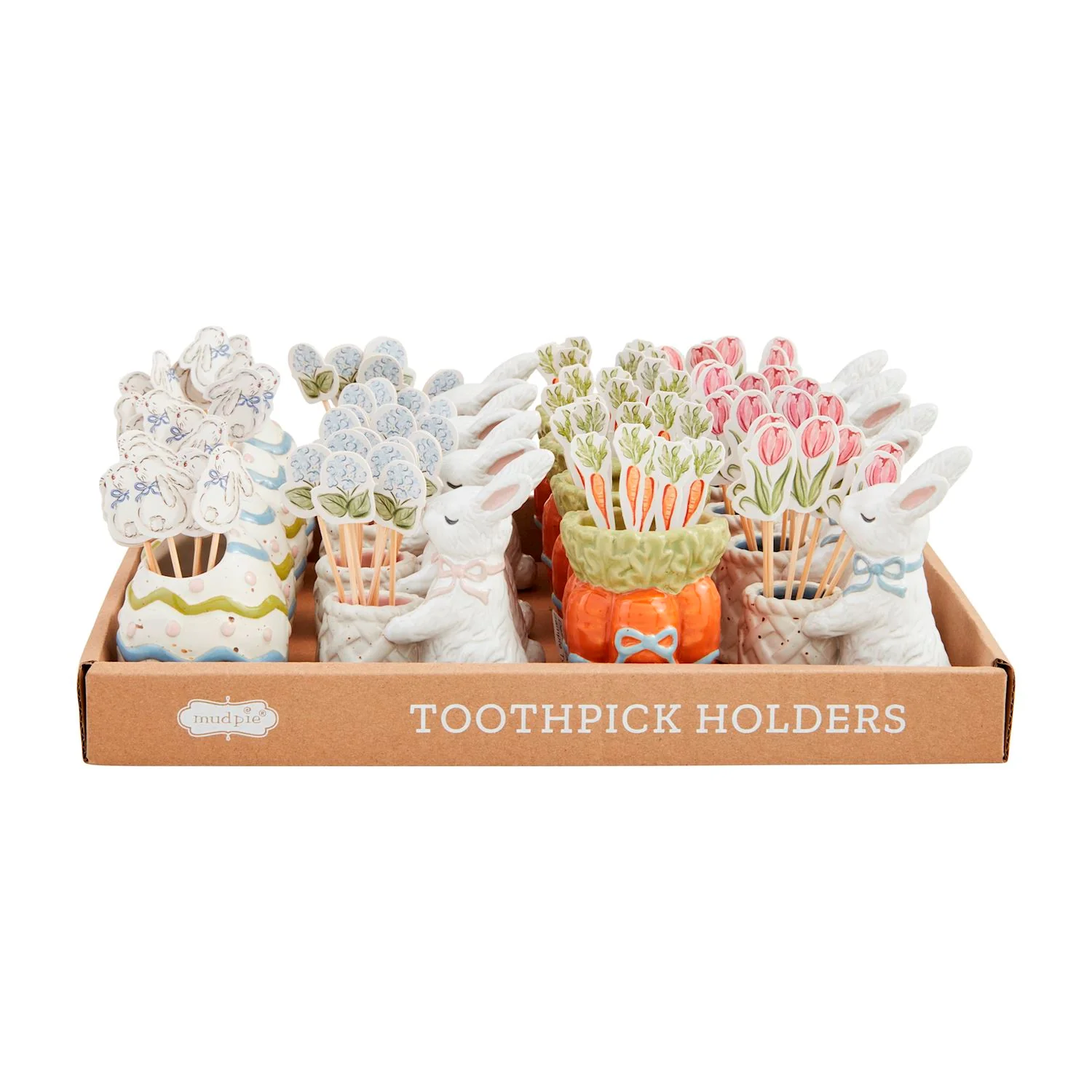 Easter Toothpick Caddy Set