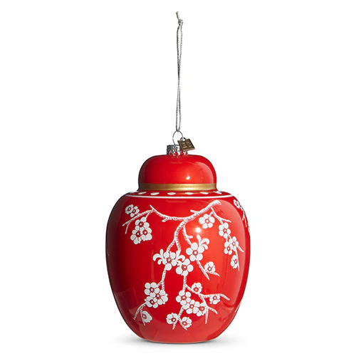 EC 6.5" Ginger Jar Ornament