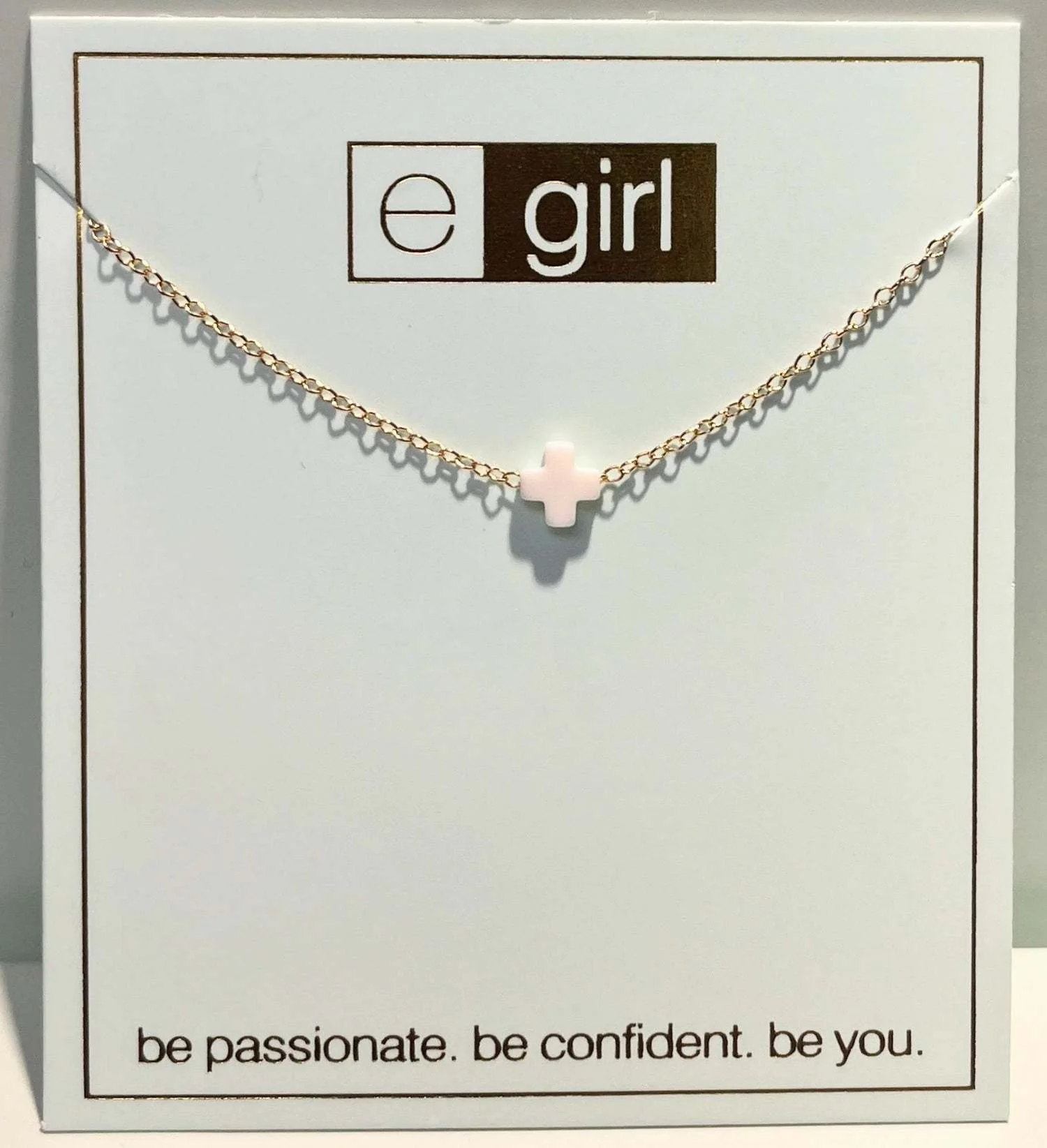 Egirl 14" Necklace Gold - Signature Cross Small - Image 6
