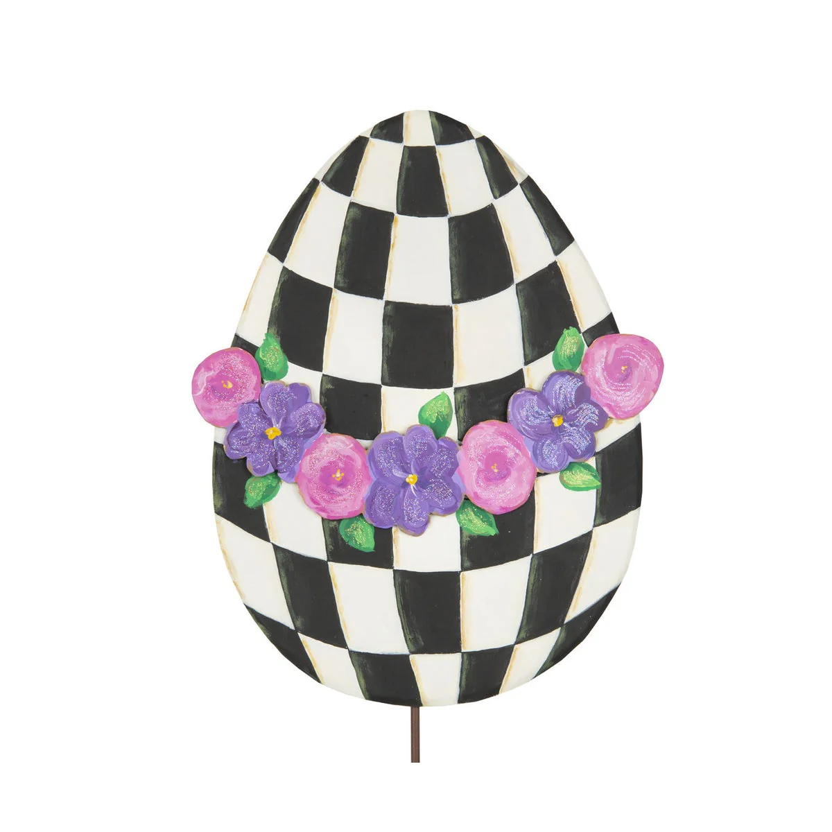 Elegant Egg Pansy Banner