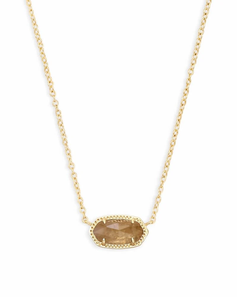 Elisa Short Pendant Necklace - Image 7