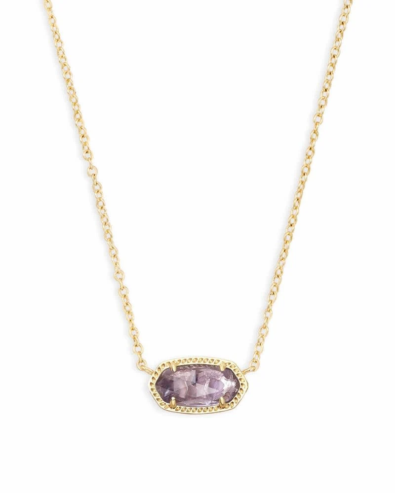 Elisa Short Pendant Necklace - Image 8