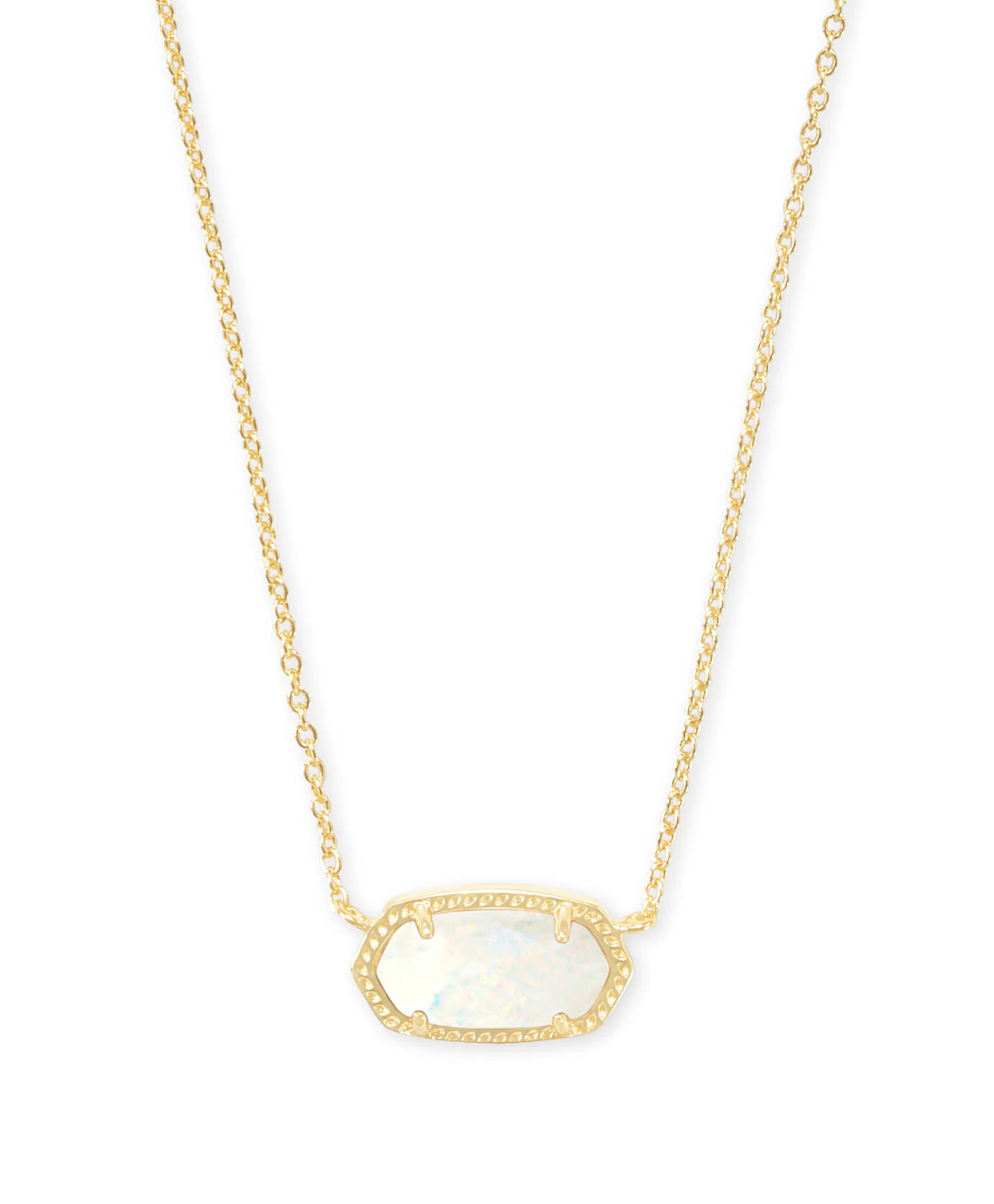 Elisa Short Pendant Necklace - Image 9