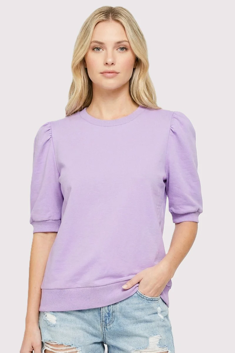 Eloise Puff Sleeve Sweatshirt - Image 6
