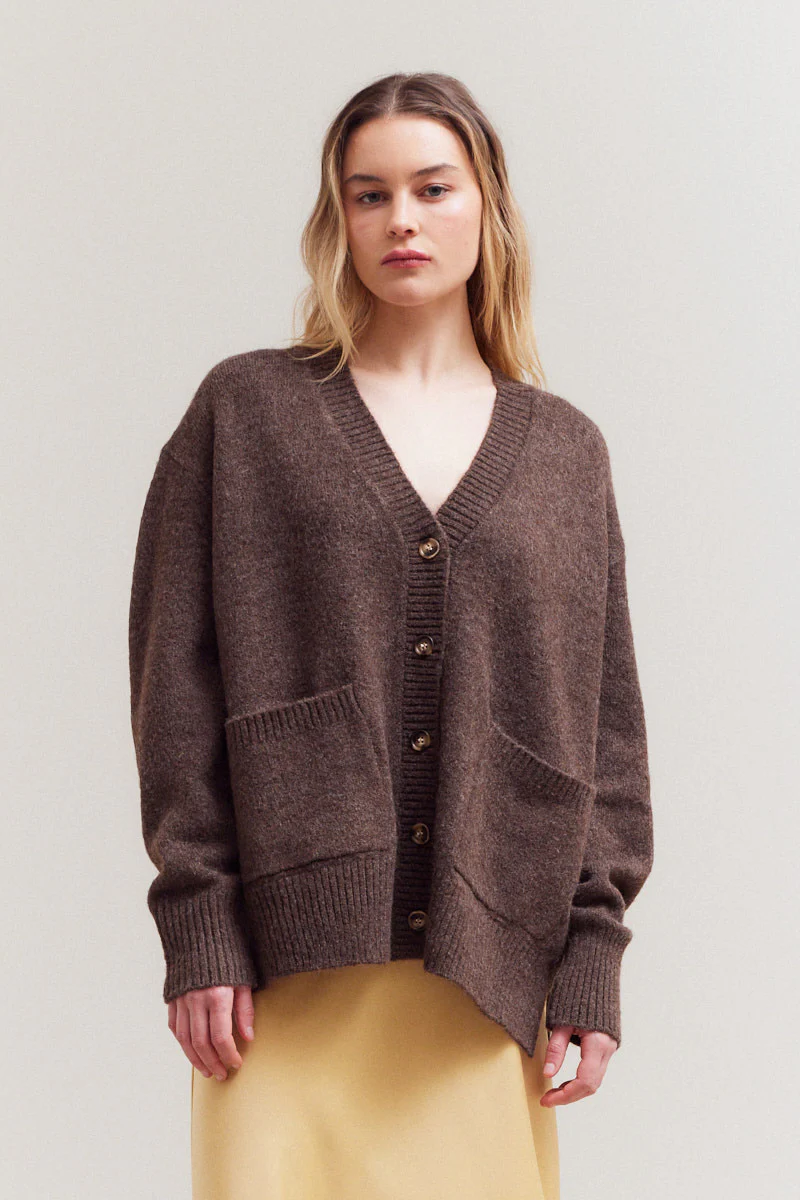 Elyse Button Front Cardigan