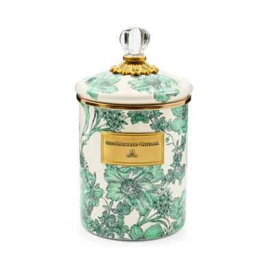 Emerald English Garden Canister - Image 3