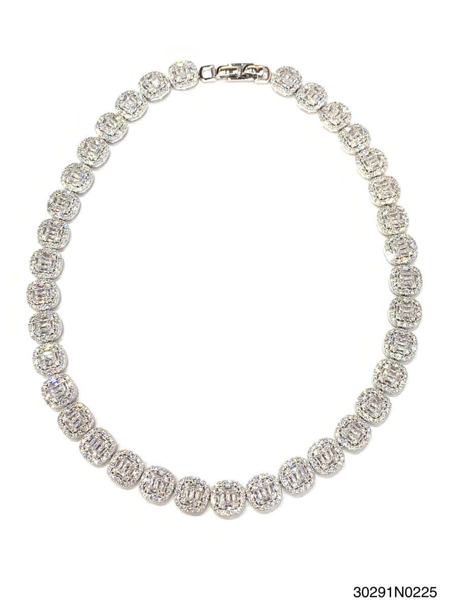 Emma Tennis Necklace - Image 3