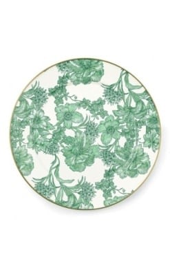 English Garden Enamel Charger/Plate - Image 2