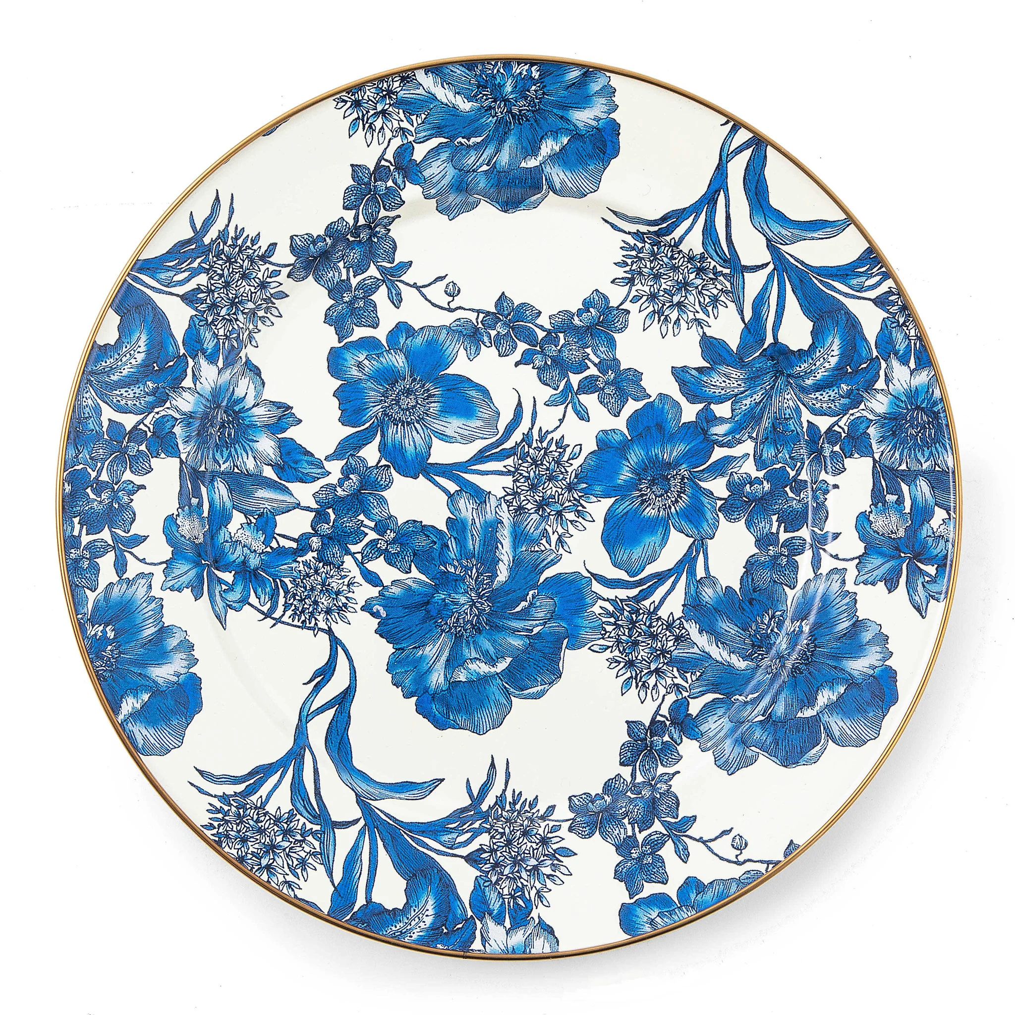 English Garden Enamel Charger/Plate - Image 4