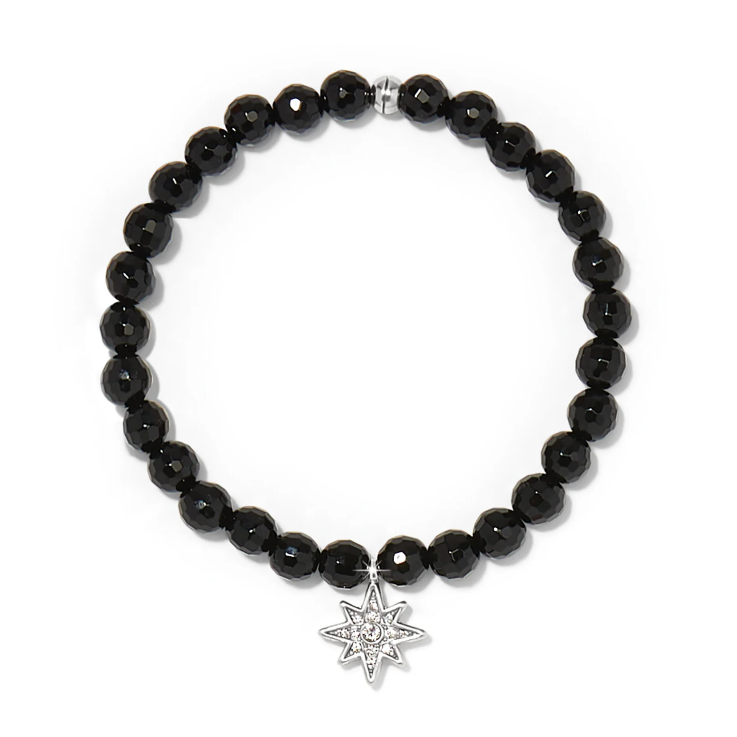 Enchanting Star Silver Stretch Bracelet